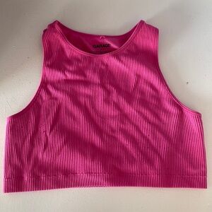 Garage women's ribbed crop top